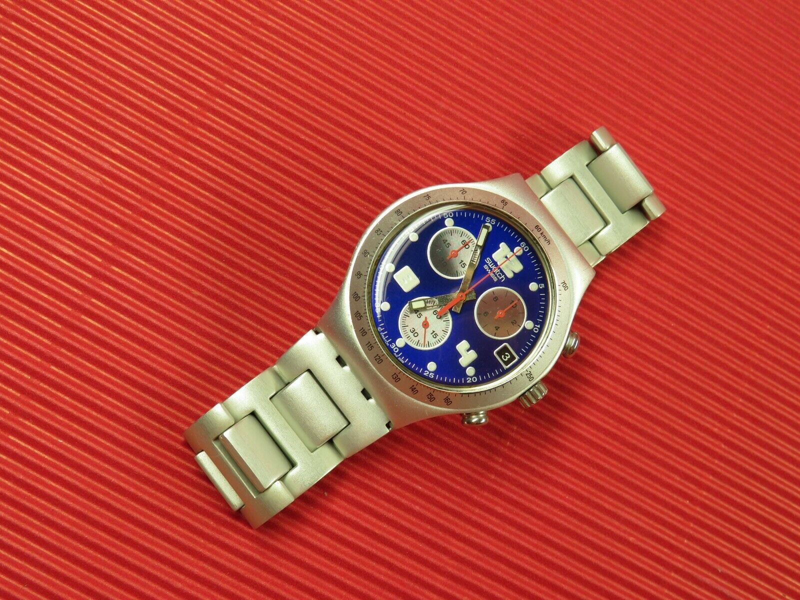 Swatch Irony Chrono - STRONG BREEZE - REFURBISHED / fast neuwertig