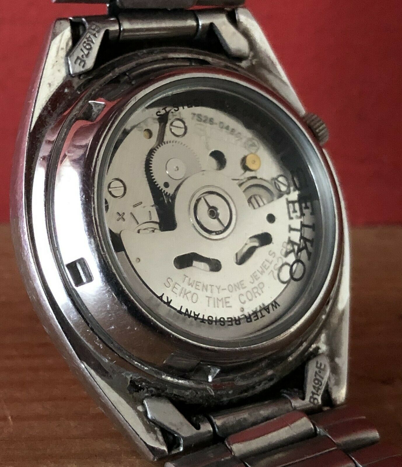 seiko 5 automatic 21 jewels 7s26b