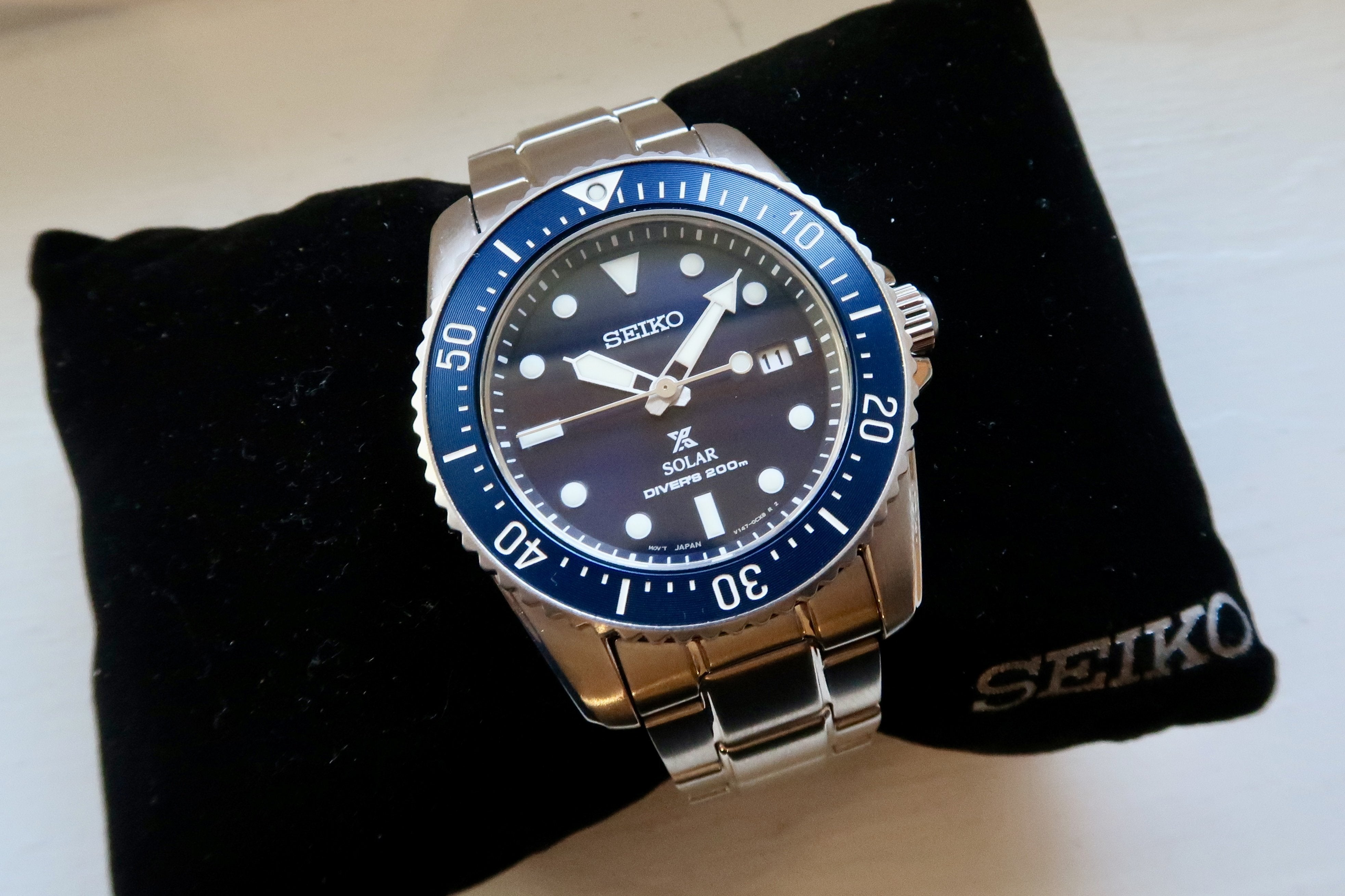 SEIKO ダイバー200m チタン7N35-6110 稼働品 7N35-6110 SCUBA セイコー 