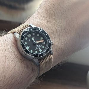 CITIZEN TITANIUM C500-Q00125 TA AIR DIVERS JDM PRO-MASTER WATCH