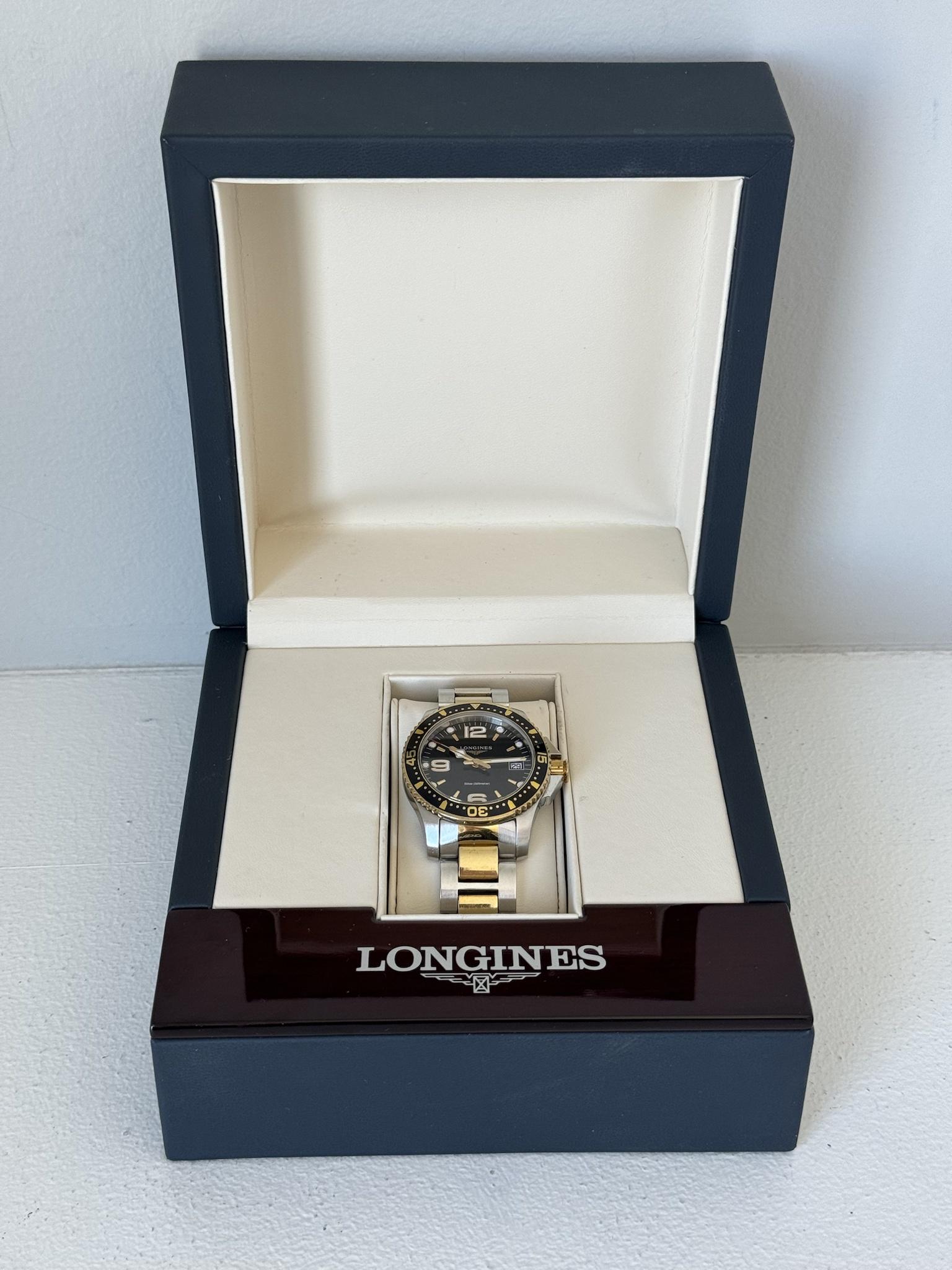 WTS Longines HydroConquest Two Tone 34mm WatchCharts Marketplace