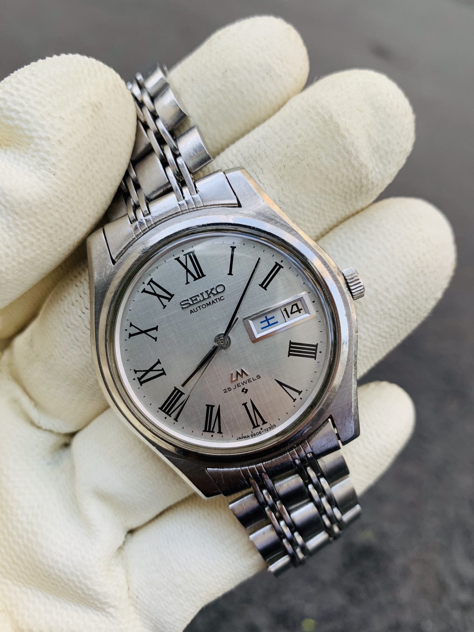 ロードマチック 5606-7030 セイコー LM SEIKO デイデイト 腕時計 自動 