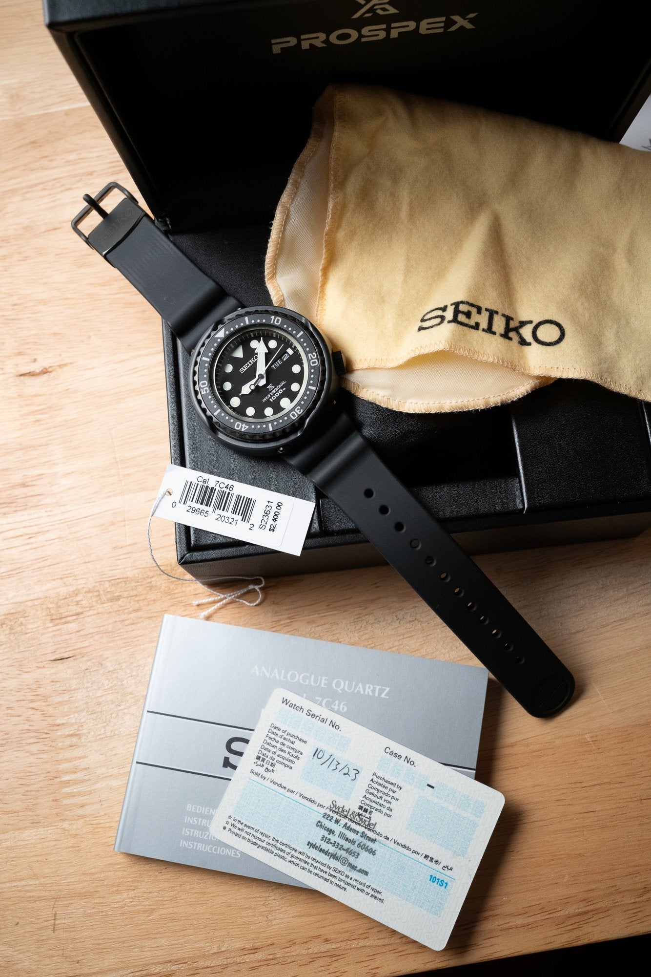 Seiko tuna s23631 hot sale