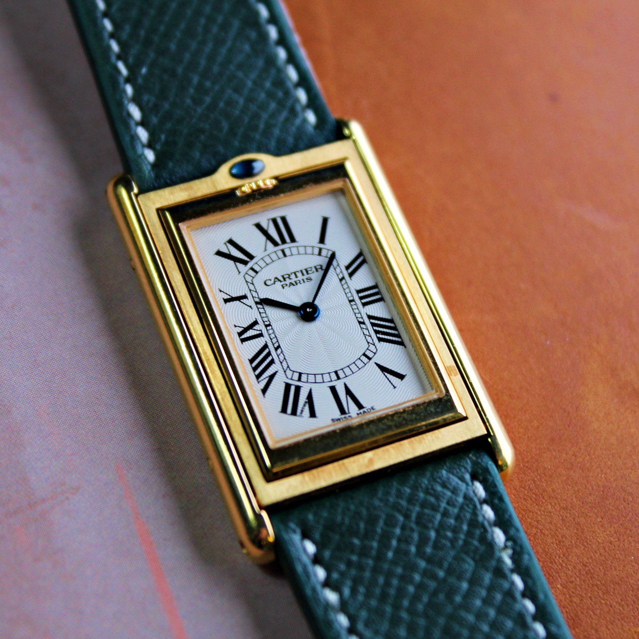 Cartier tank outlet basculante millenium edition