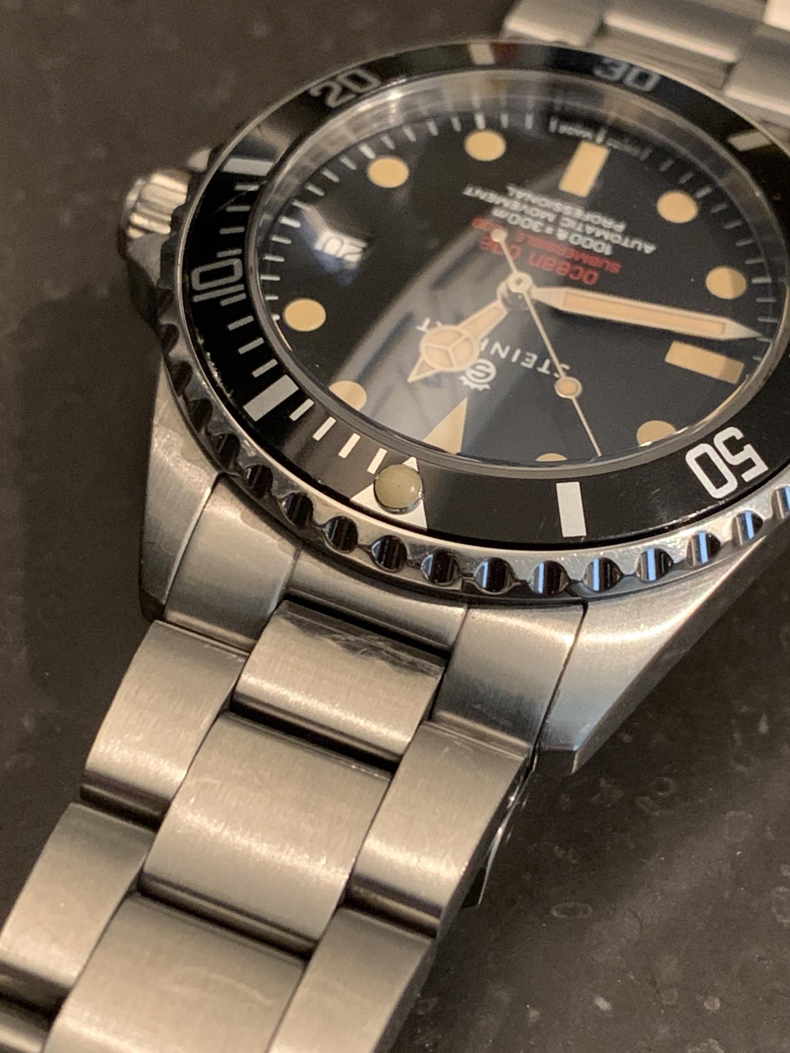 Steinhart ocean one vintage red clearance mk3