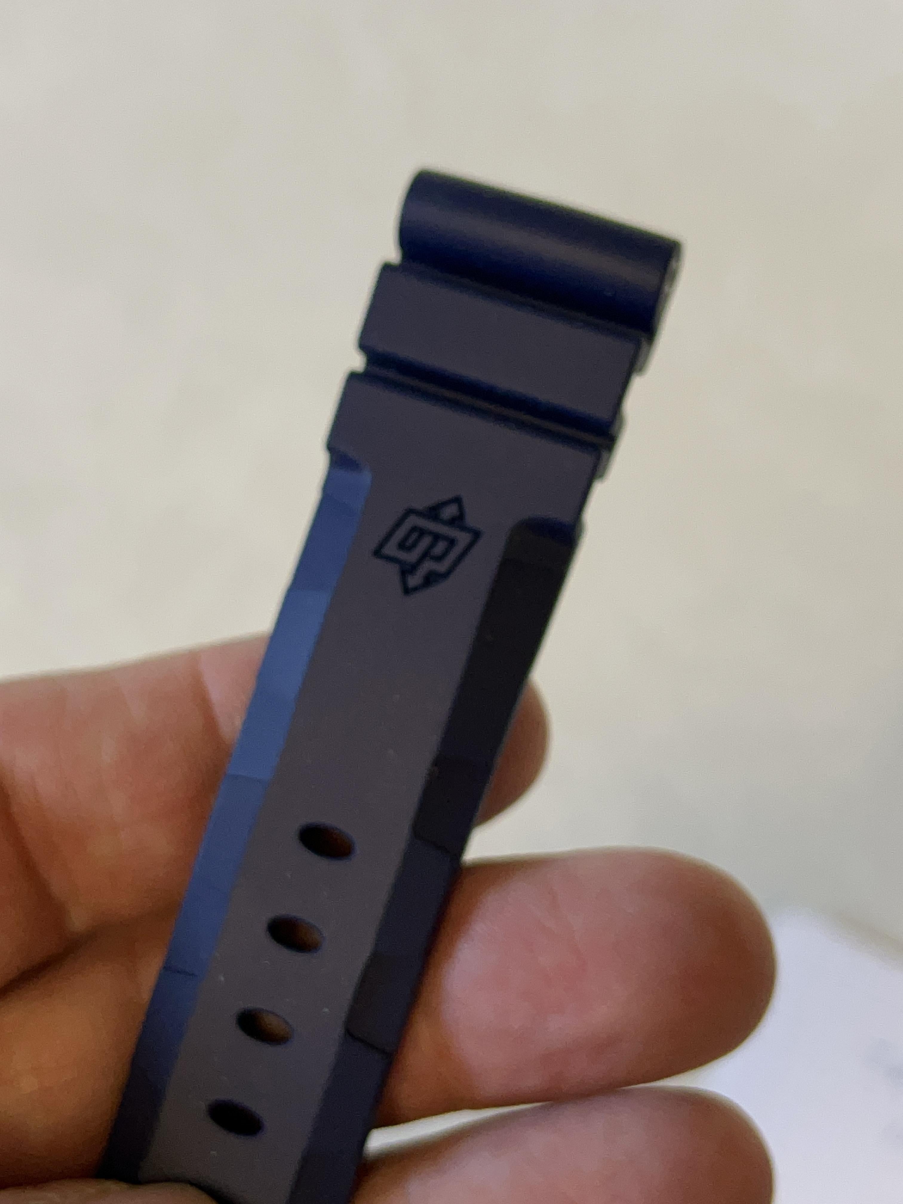 WTS Panerai Rubber Strap Dark Blue Never Worn WatchCharts