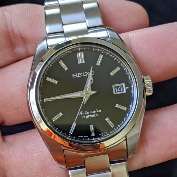 Seiko SARB033 w/Strapcode double locking clasp upgrade. Near mint