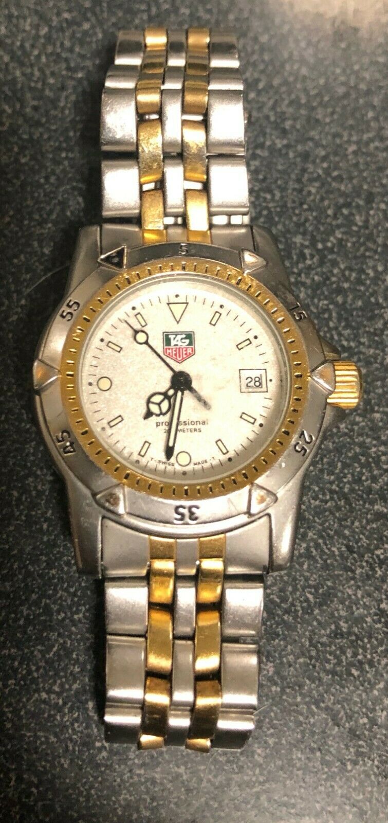 Tag Heuer Woman s Stainless Steel Gold Plated WD 1421 PO Watch 200