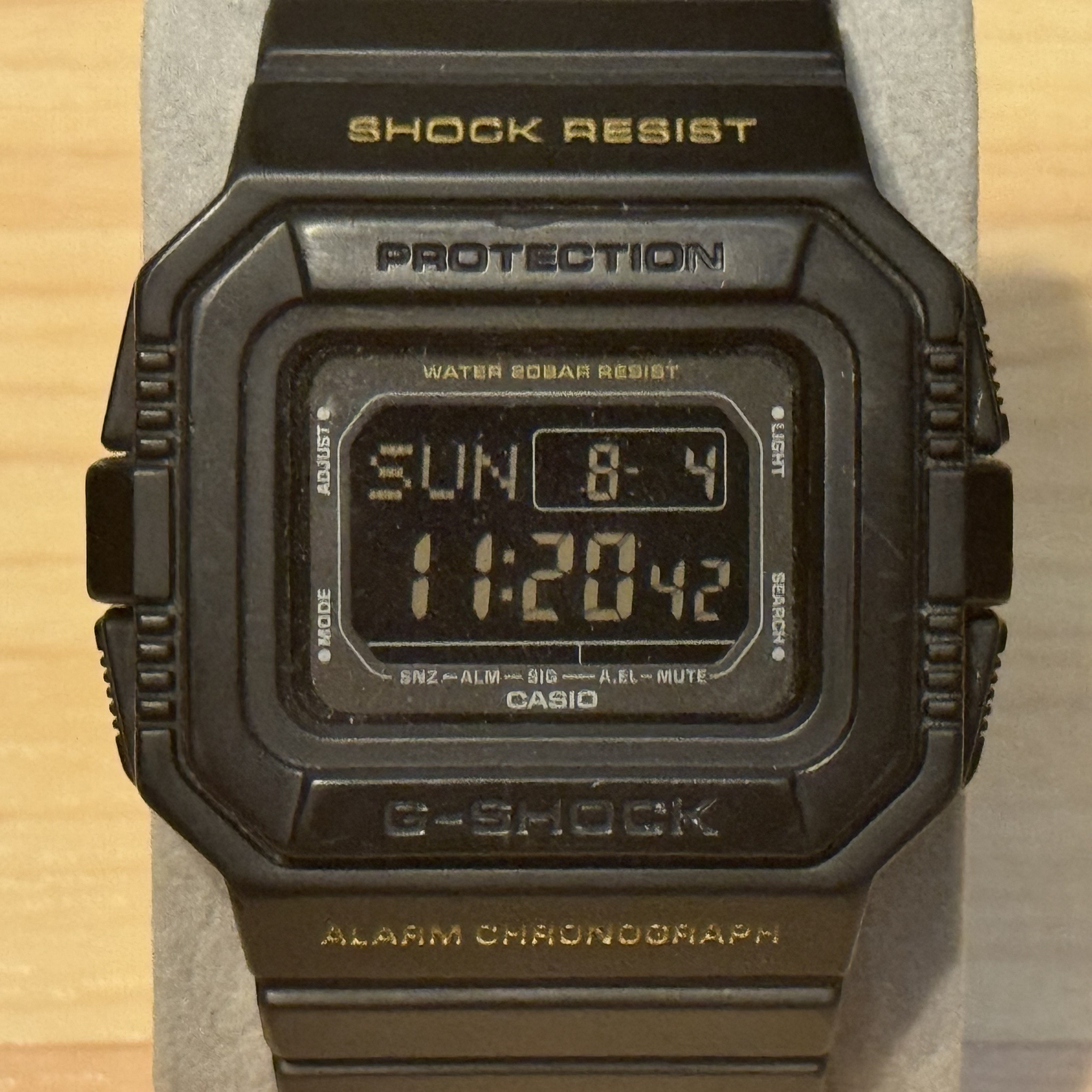 RETRO CASIO G-SHOCK AW-550-1E (380) CLASSIC ANALOG & DIGITAL DISPLAY WATCH  | WatchCharts Marketplace