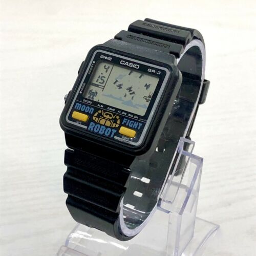 RARE 1984 Casio GR-3 “Moon Fight Robot” Vintage Video Game