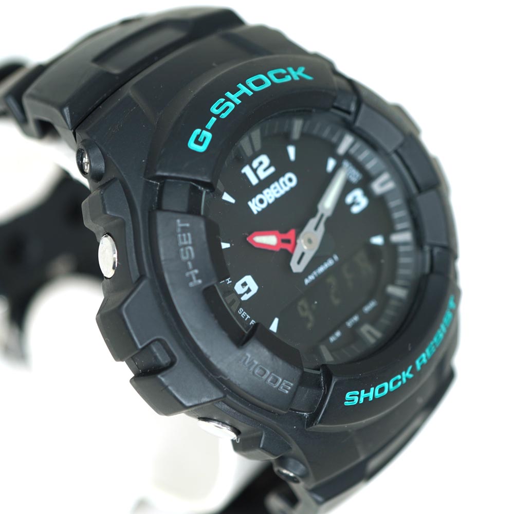 KOBELCO G-SHOCK ブラックデジタルウォッチ 万代 多賀城】 ○G-SHOCK×KOBELCO ○DW-5600VT デジタル腕時計