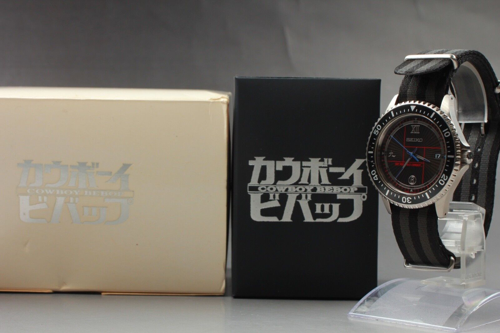 RARE New Battery SEIKO 7N42-HAN0 Cowboy Bebop Collaboration Quartz