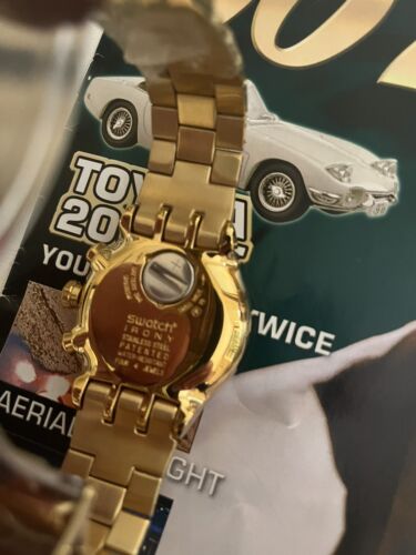 Swatch 007 James Bond Villain Collection Goldfinger ODDJOB YOG102G