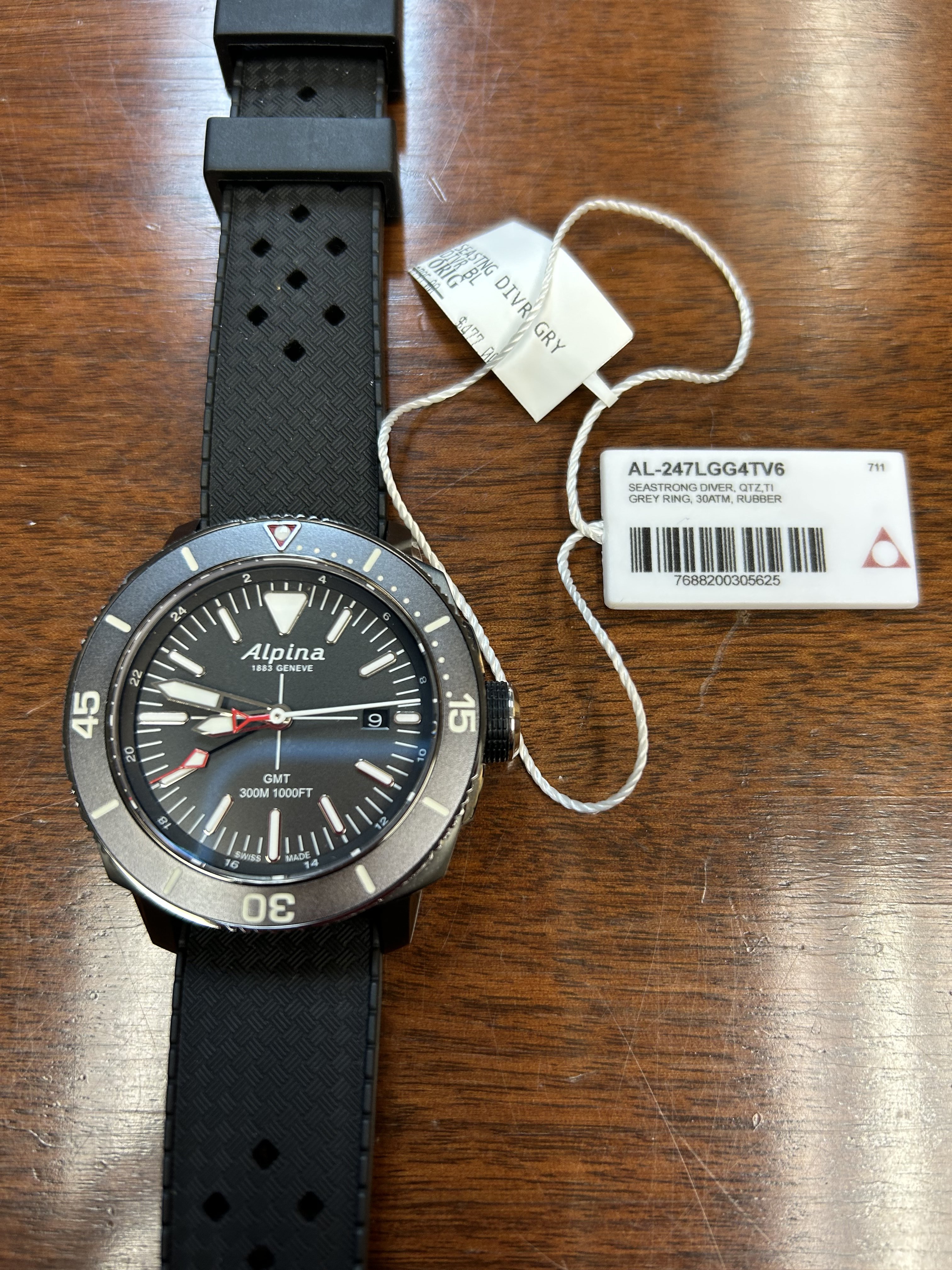 Alpina discount seastrong quartz