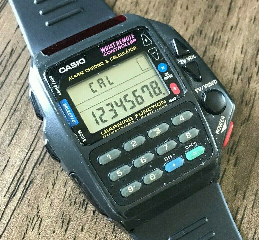 Vintage 1994 Casio CMD-40B Remote Controller Watch Made in Japan