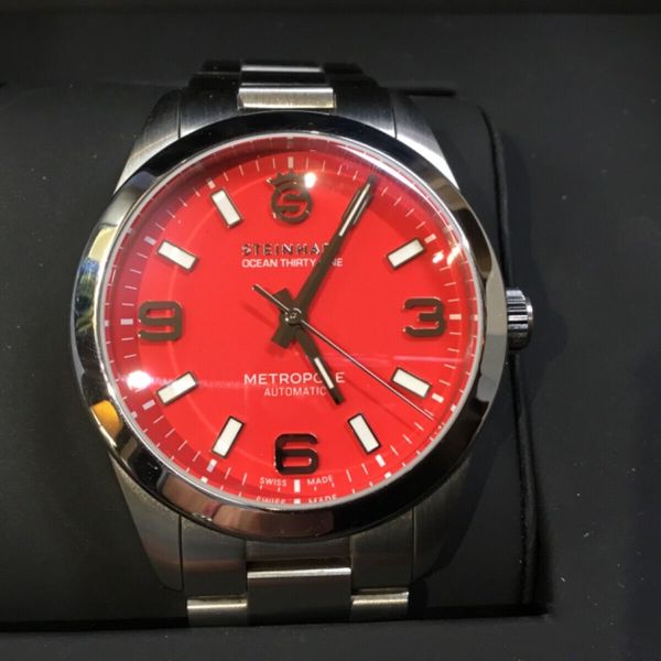 Montre Automatique Steinhart - Modèle Plongeur, Cadran Noir - Occasion, Mouvement Mécanique (remontage Automatique)