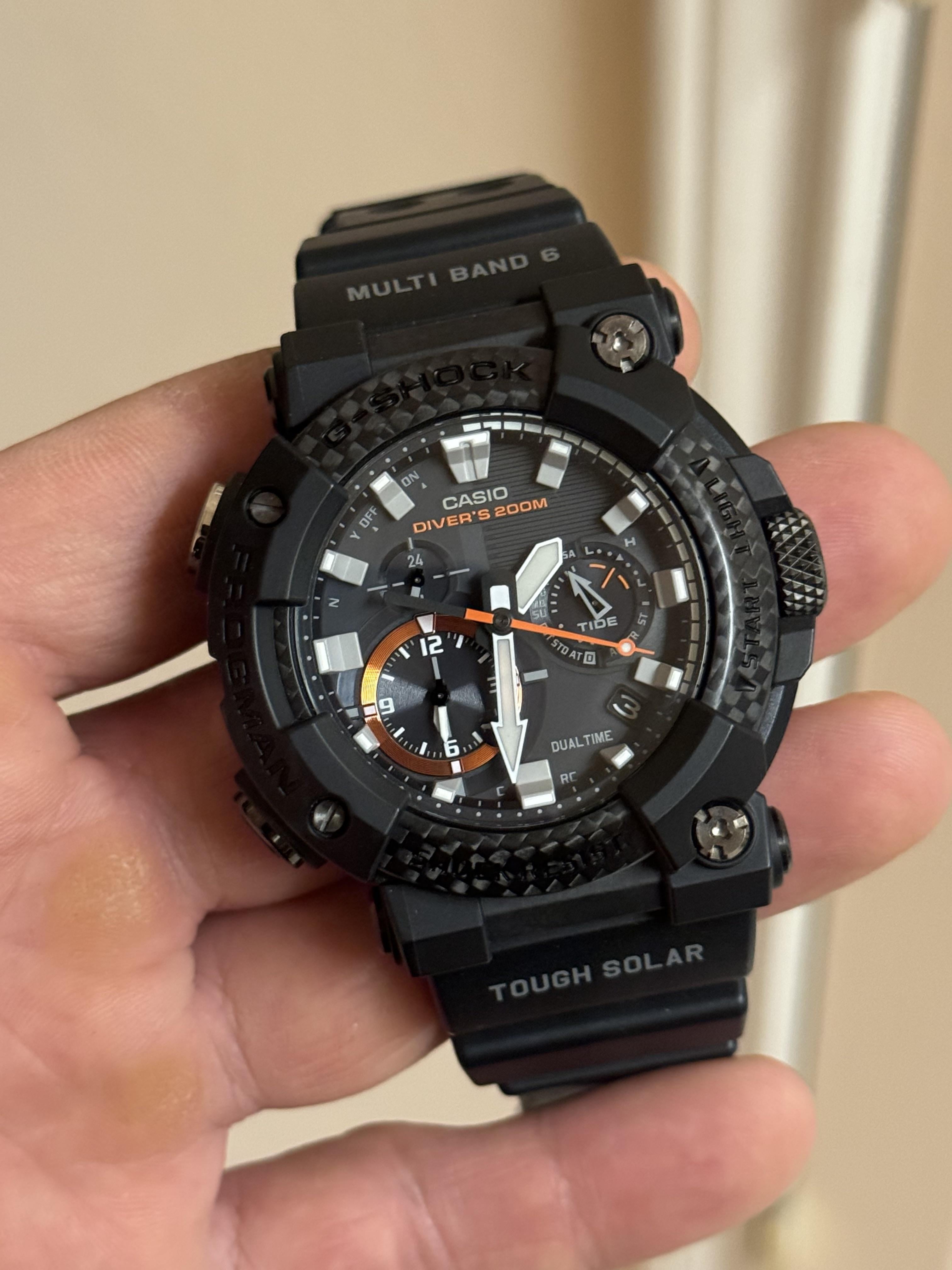 WTS] Casio G Shock Carbon Fiber Frogman GWF-A1000XC-1A with extra