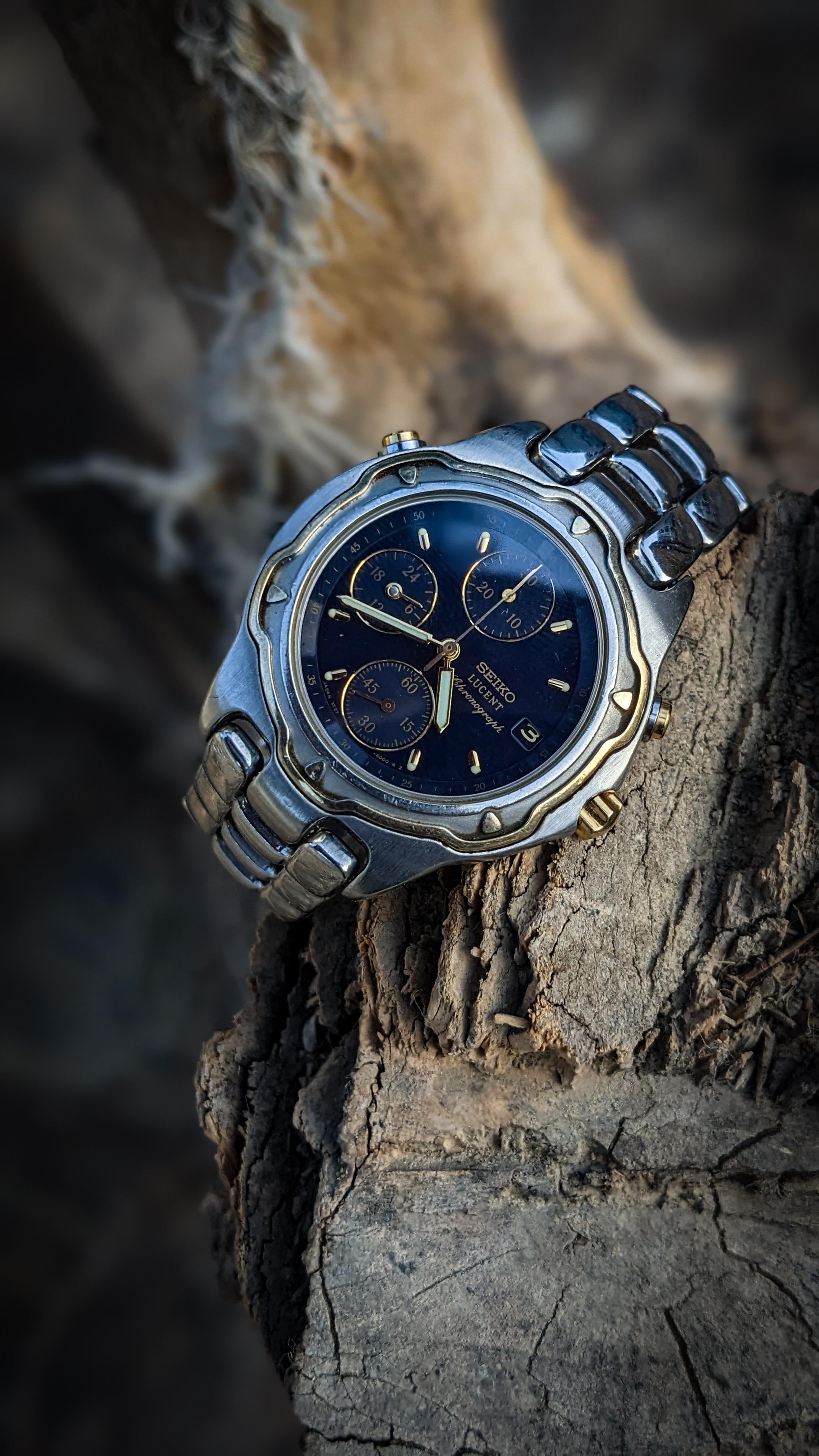 WTS] vintage Seiko lucent 1996 7t27-6000 in just 120