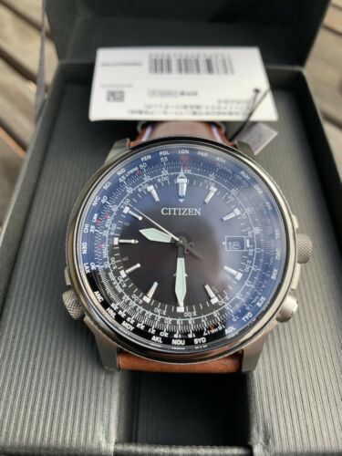 New Citizen CB0134-00E Eco-Drive Duratect Solar Pilot's Watch