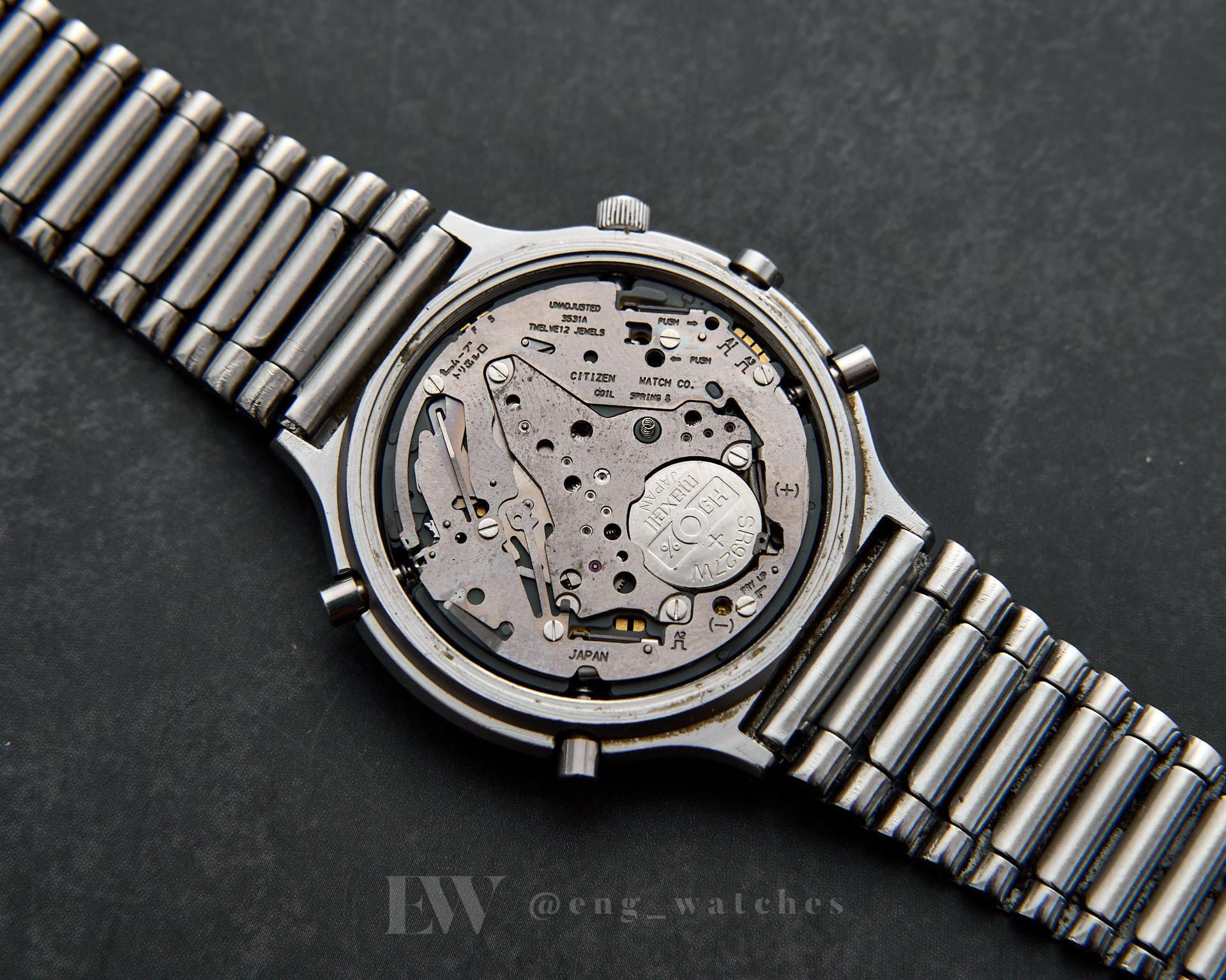 CITIZEN 3530-351053 TA SPORTE SEIKO好きの方に Citizen 3530
