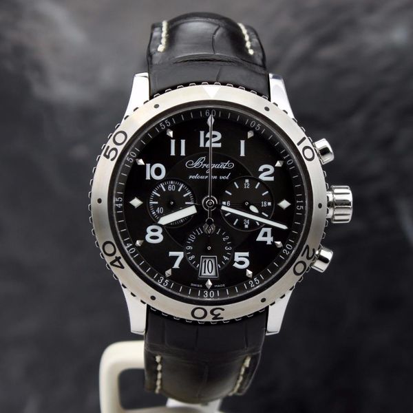 BREGUET Type XXI Transatlantique Chrono Flyback ref 3810ST/92/9ZU ...