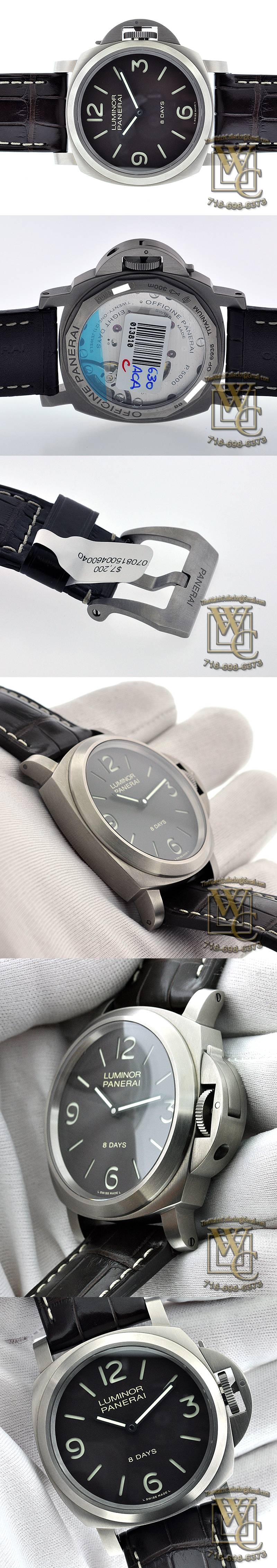 Panerai pam562 luminor base 8 days titanio pam 562 new model super