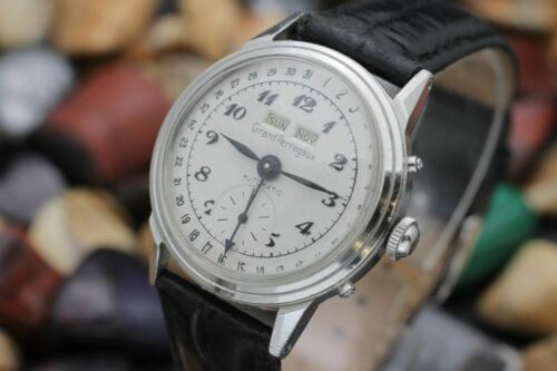 Vintage GIRARD PERREGAUX Automatic Triple Date Calendar Ref. 6083