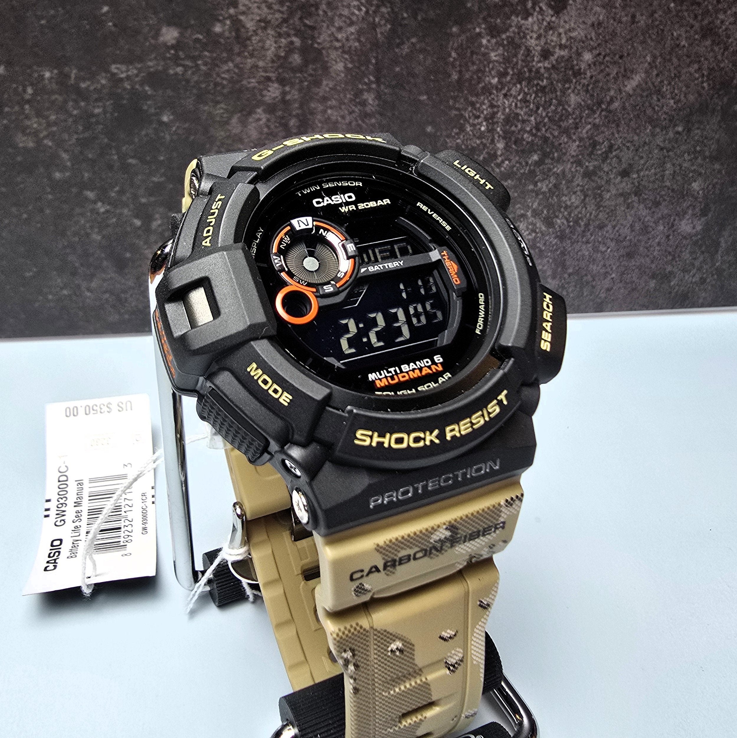 Price Reduced] FS: Casio G-Shock GW-9300DC Desert Camo Mudman
