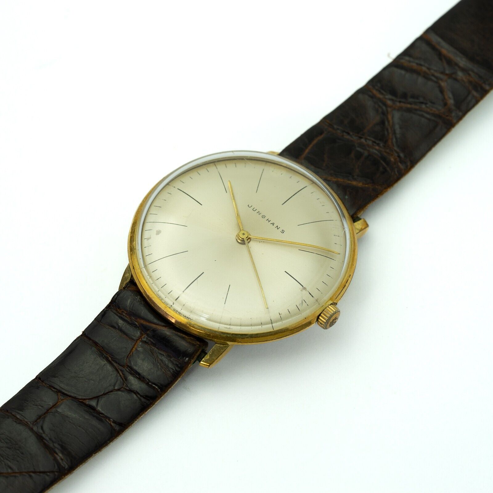 JUNGHANS MEISTER BAUHAUS DIAL CAL.84 S3 VINTAGE WATCH