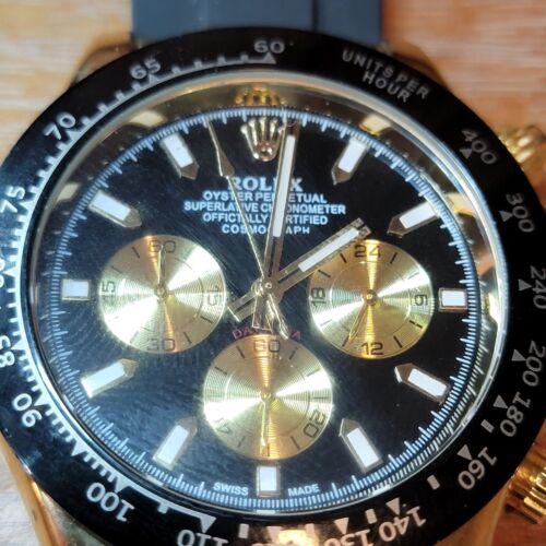Rolex Daytona 18K Rose Gold Oysterflex 78488 | WatchCharts Marketplace