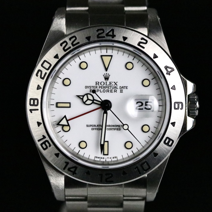 Rolex explorer clearance ii lume