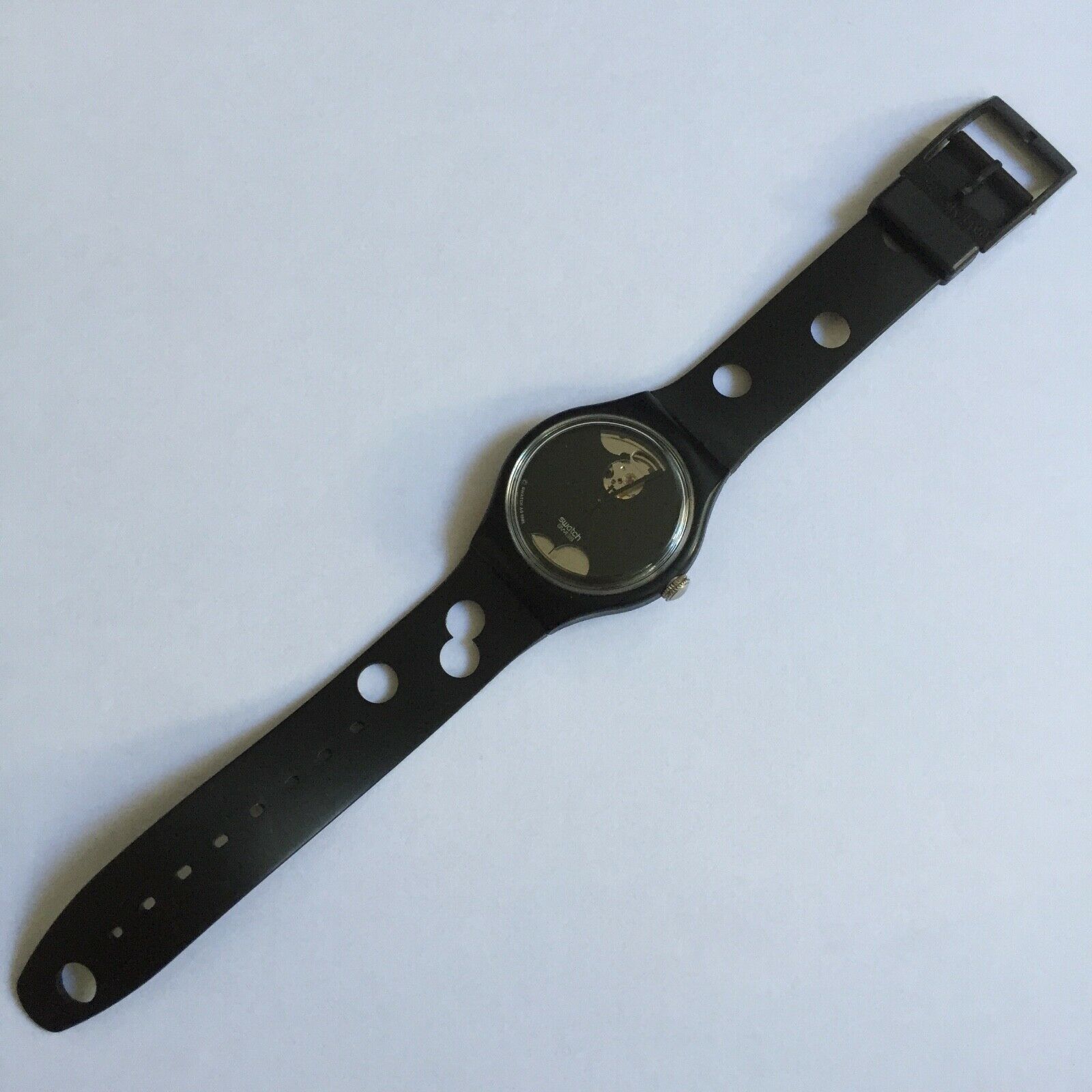 Swatch 23 jewels, Automatic Hole Punch Rare Design Vintage Watch