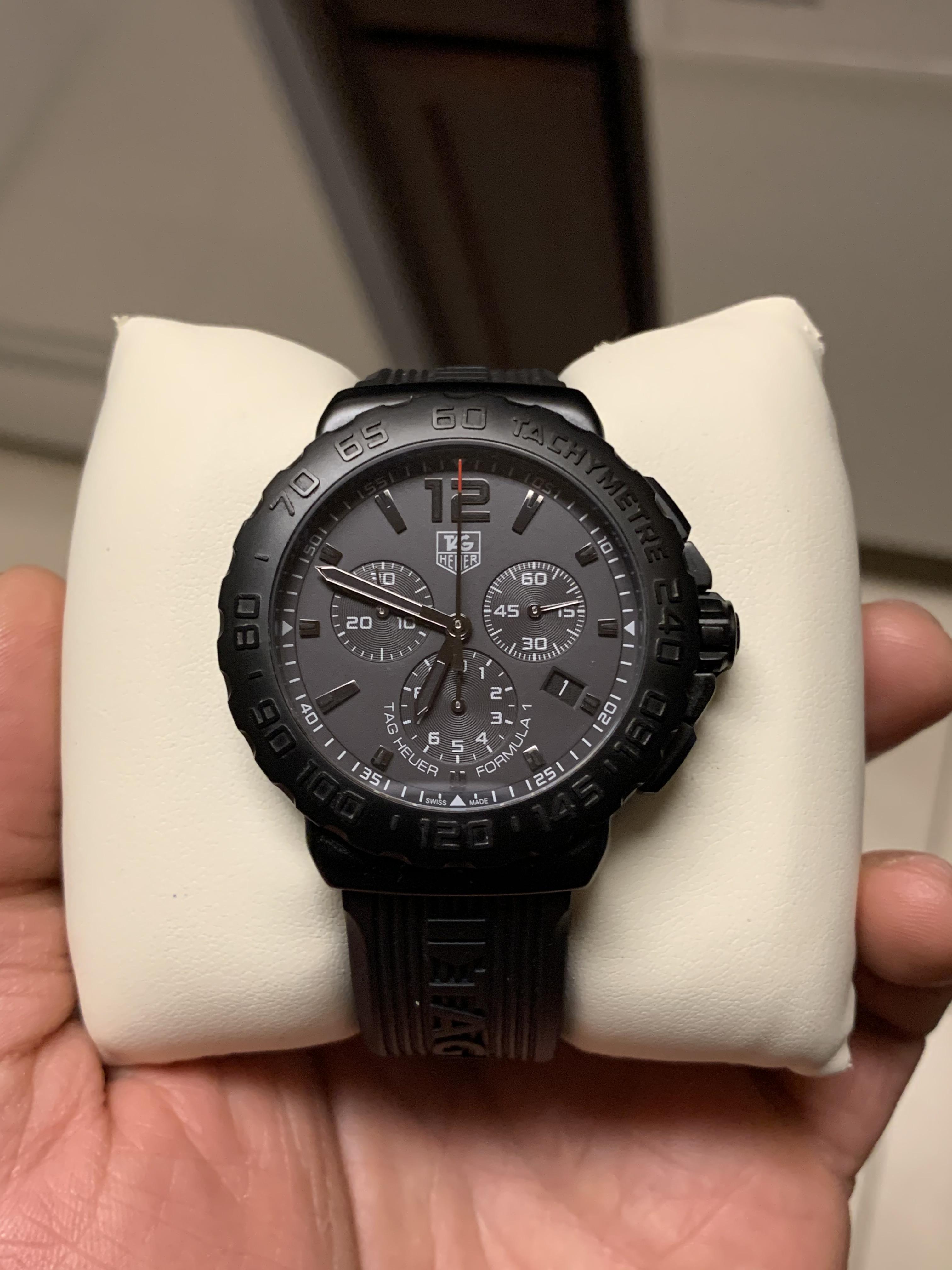 WTS Tag Heuer Stealth Chronograph CAU1114 Jason Bourne WatchCharts