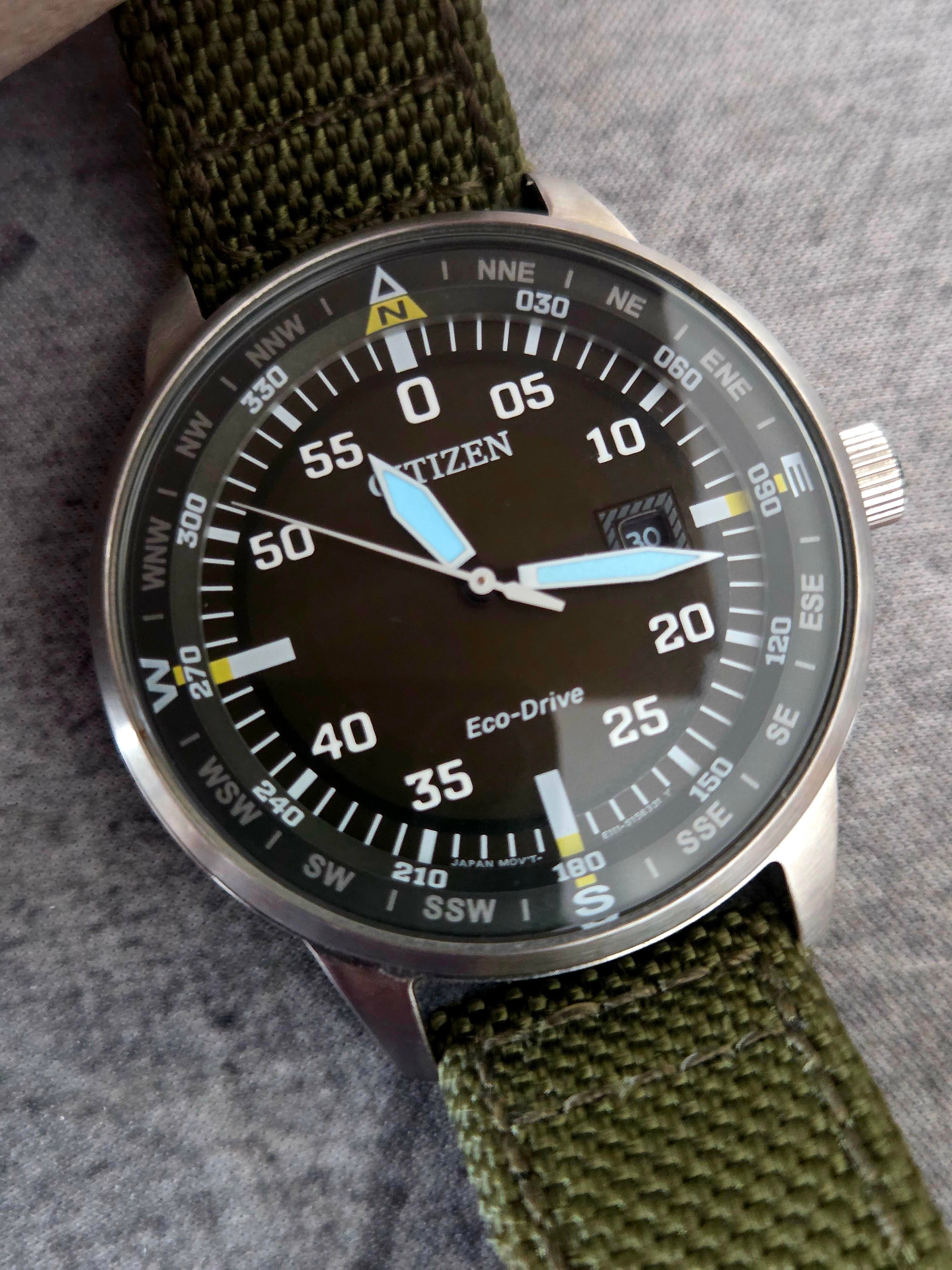 Eco-Drive Citizen Watch, J810-S090831, Japan movement シチズン 