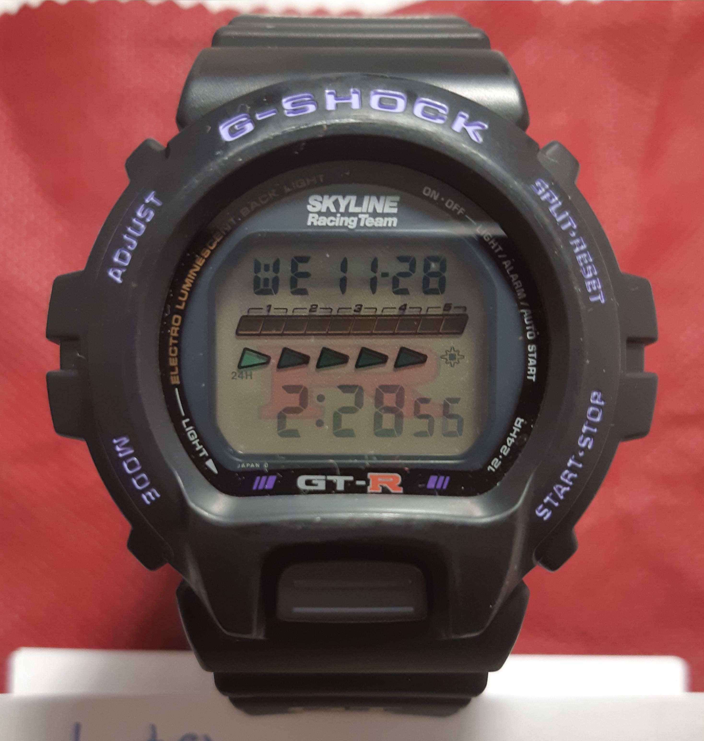 当社の CASIO 腕時計(デジタル) G-SHOCK Team Racing SKYLINE GT-R 