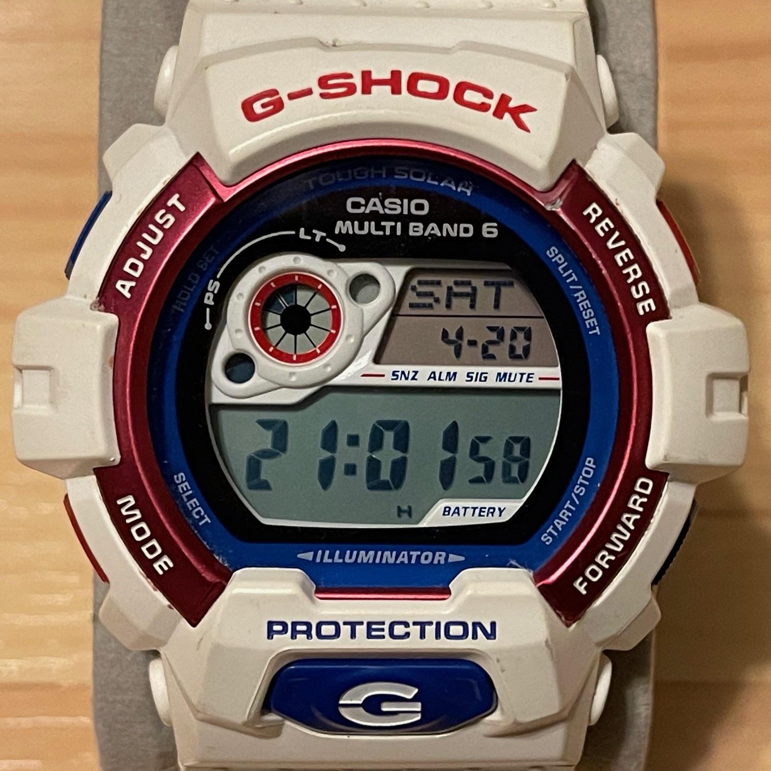 CASIO　GW-8900TR-7JF　G-SHOCK G-Shock GW-8900TR-7JF White Tricolor Series (unboxing) - YouTube