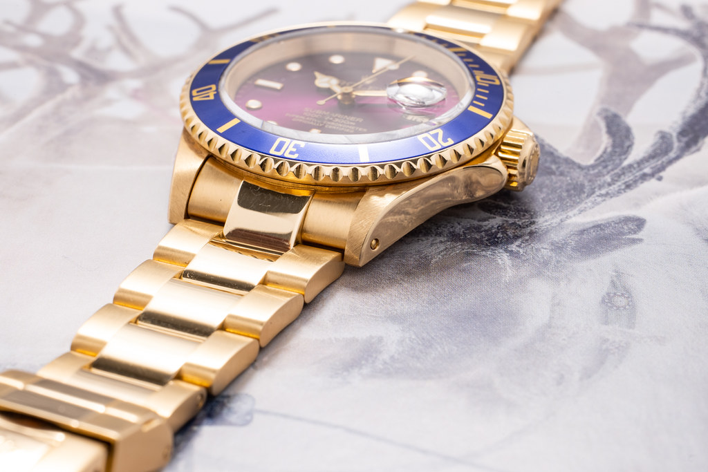 1991 Rolex Ref. 16618 Submariner | Purple Dial | WatchCharts