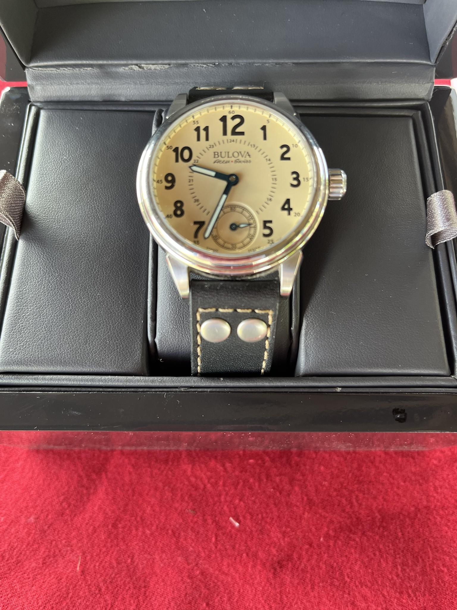 WTS Bulova AccuSwiss Gemini WatchCharts Marketplace