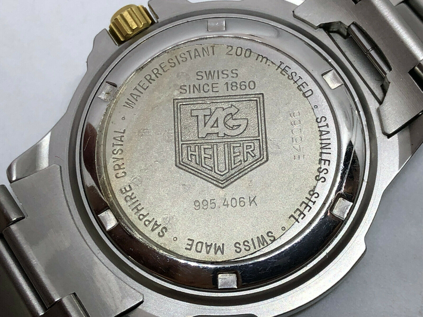 TAG HEUER 4000 PROFESSIONAL 200 METERS 995.406K