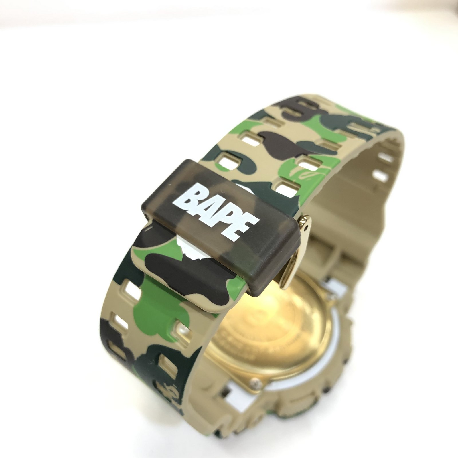 G-SHOCK G-SHOCK CASIO Casio watch GA-110APE BAPE Abysing Ape collaboration  double name analog digital digital analog quartz camouflage green brown  beige 25th anniversary 25TH beauty product with box T Higashiosaka store  ITKM9HTWR77O [