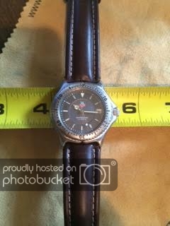 SOLD 38mm Tag Heuer quartz WI 2111 VG REDUCED to 200 Conus