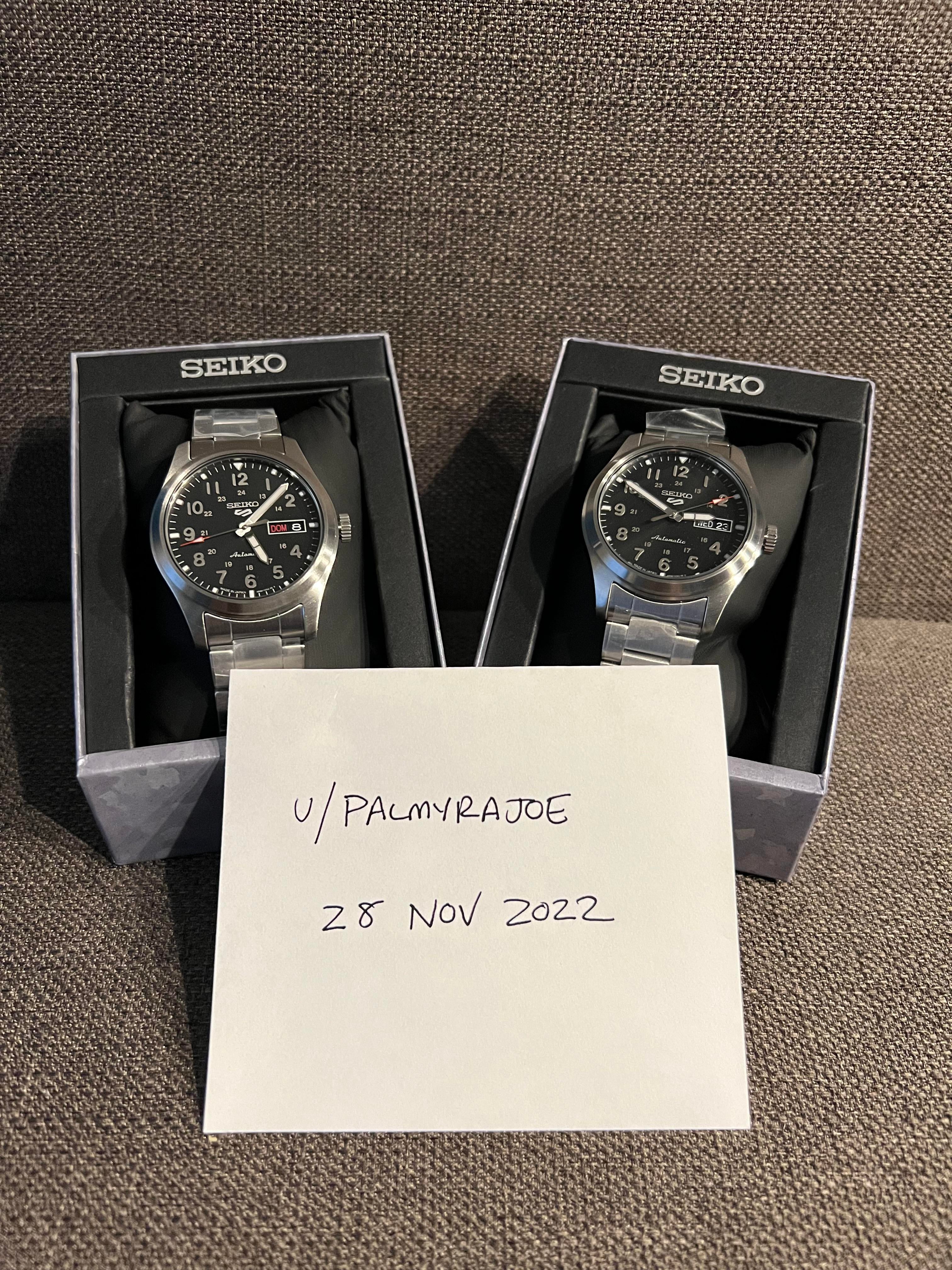 WTS] Seiko SRPG27 Field BNIB X2 | WatchCharts