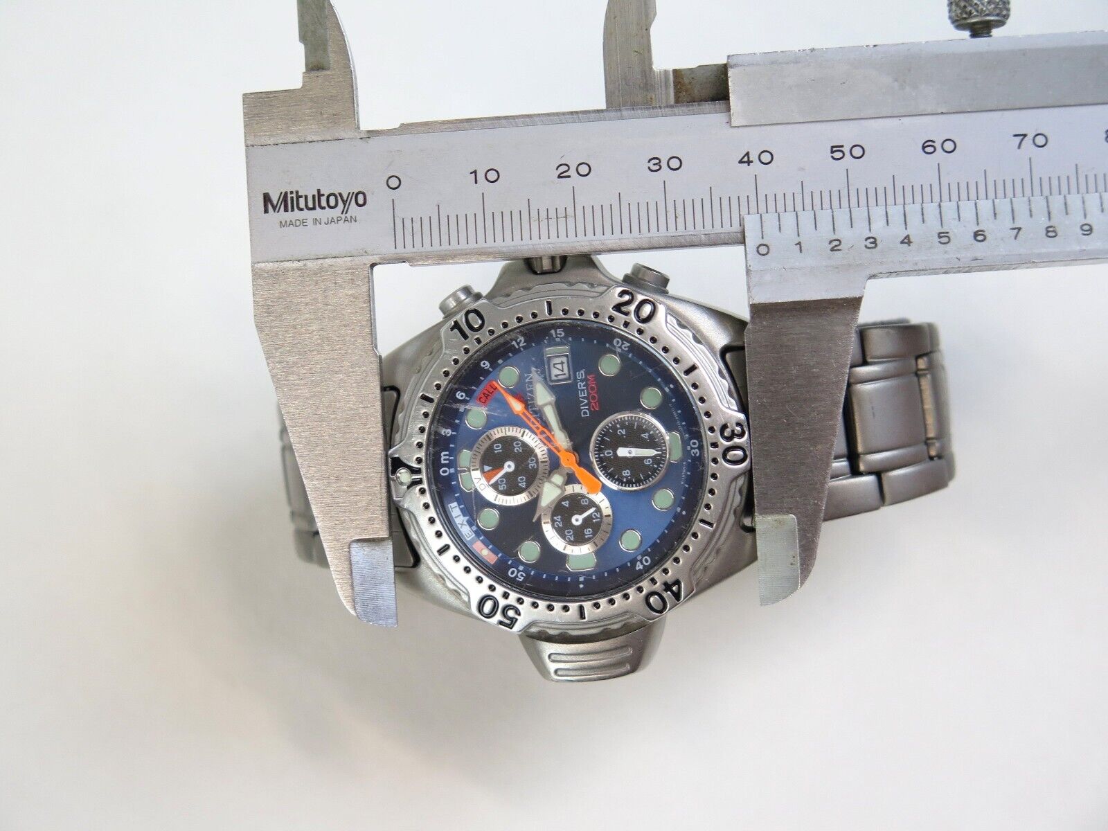 時計 CITIZEN PROMASTERDIVE 3740-H17575 GN-4-S Citizen Titanium Promaster Aqualand 3740-H17575 Diver's Watch #AY