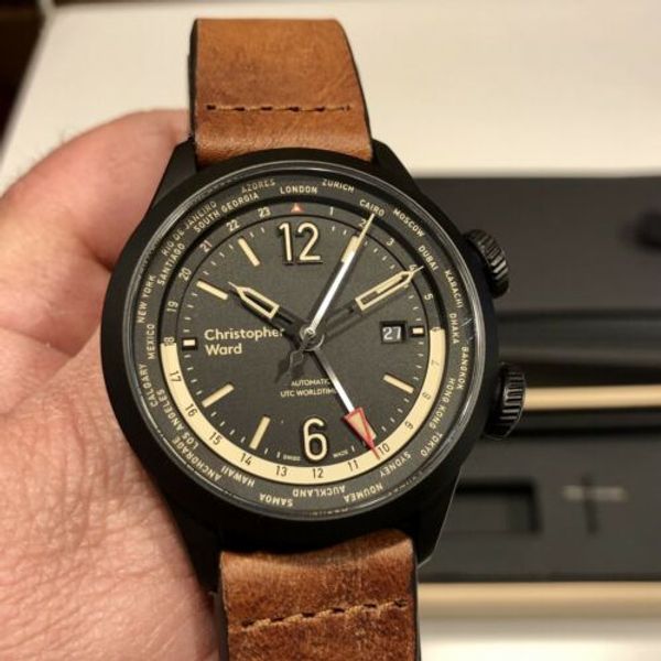 Christopher Ward C8 UTC World Timer - Free Shipping! | WatchCharts ...