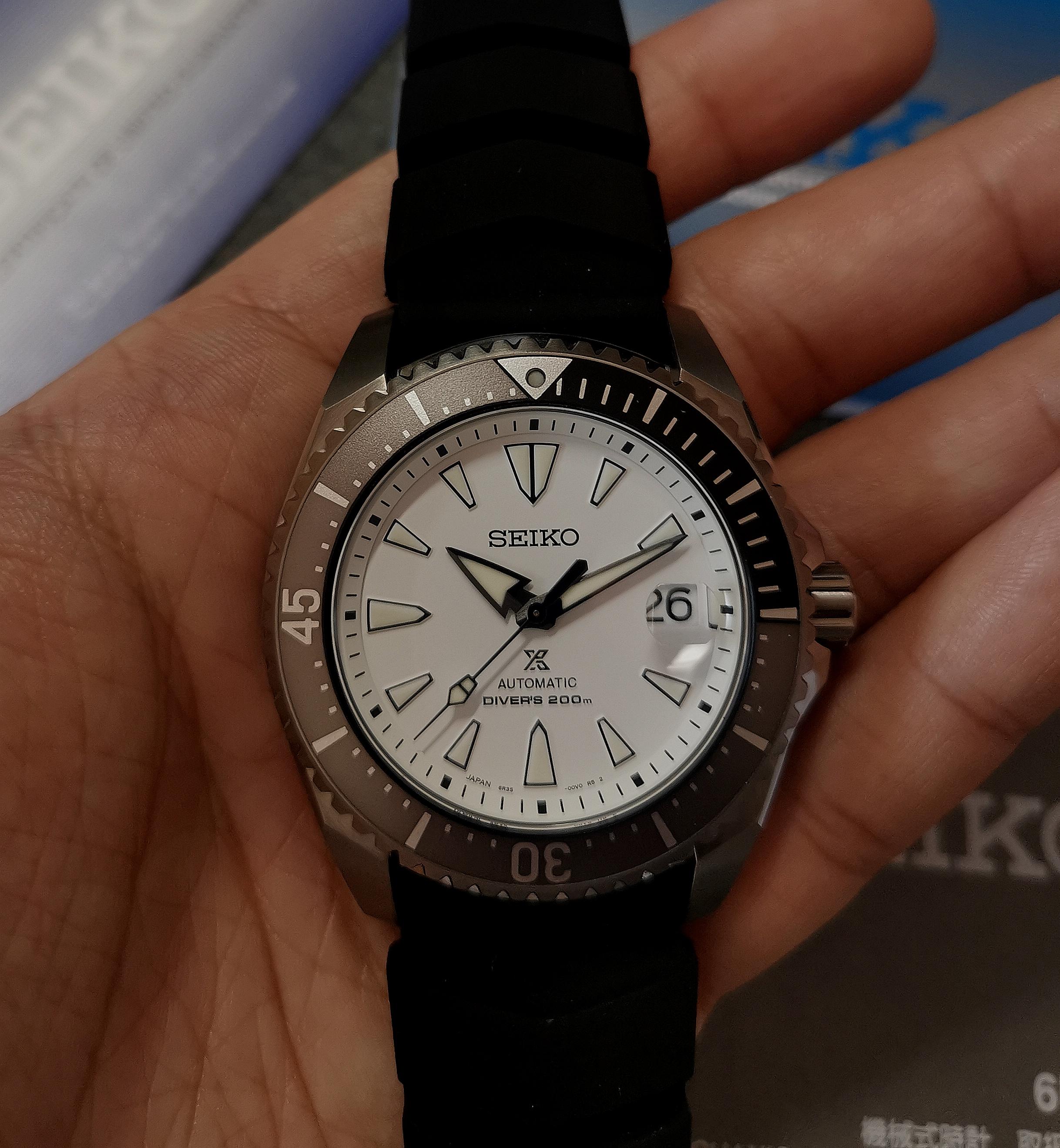 Seiko discount shogun white