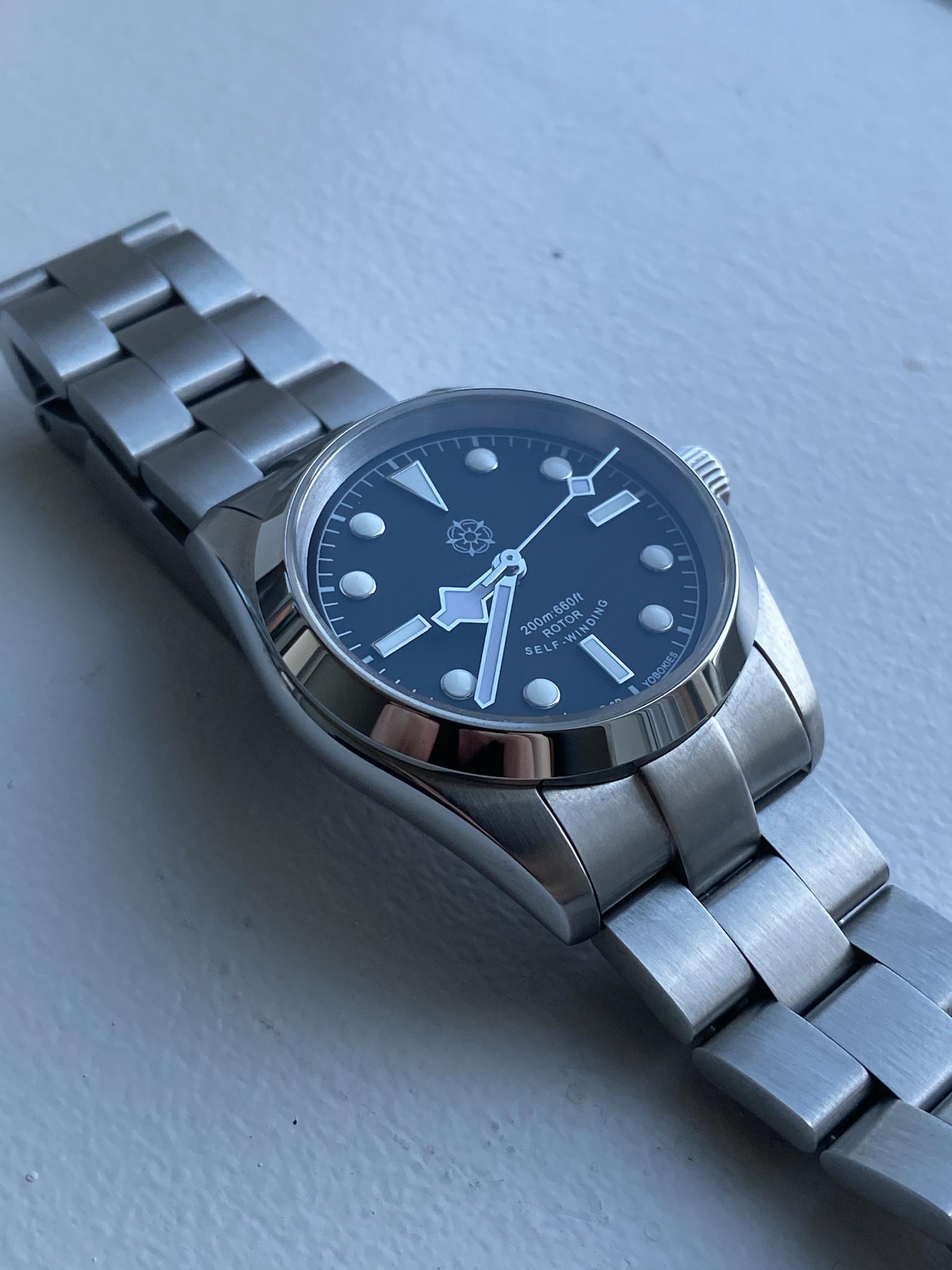 WTS Mod Homage The Prudent Man s Black Bay 36 Seiko NH38