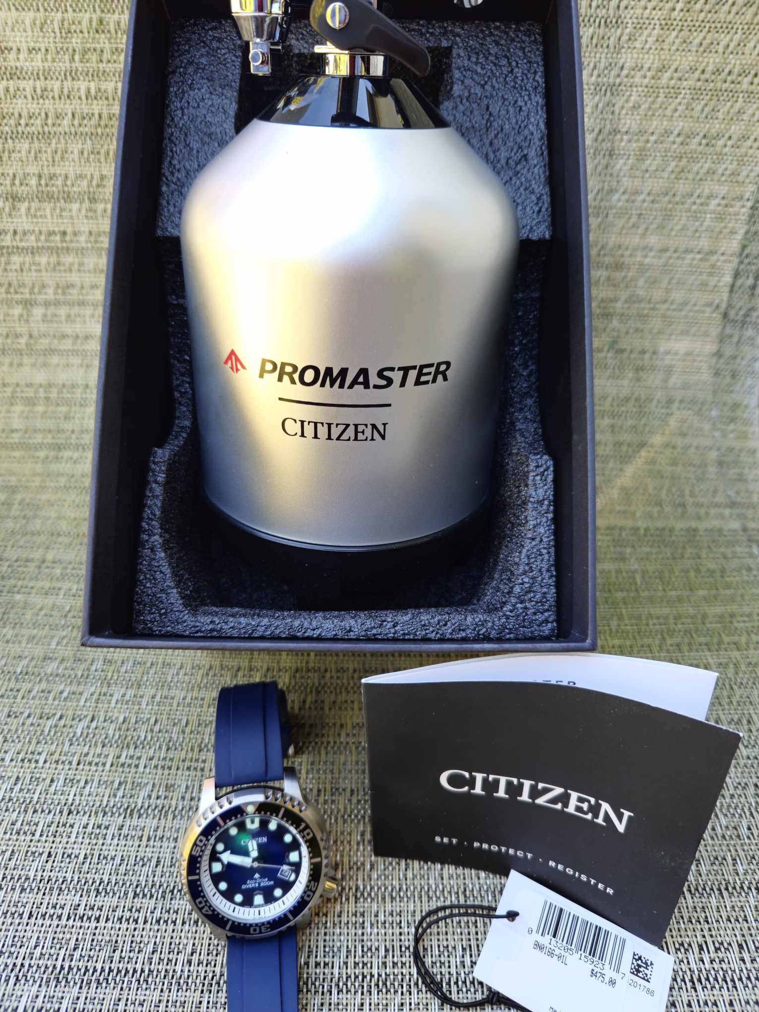 $175 - Citizen Promaster BN0166-01L [$175 USD] | WatchCharts