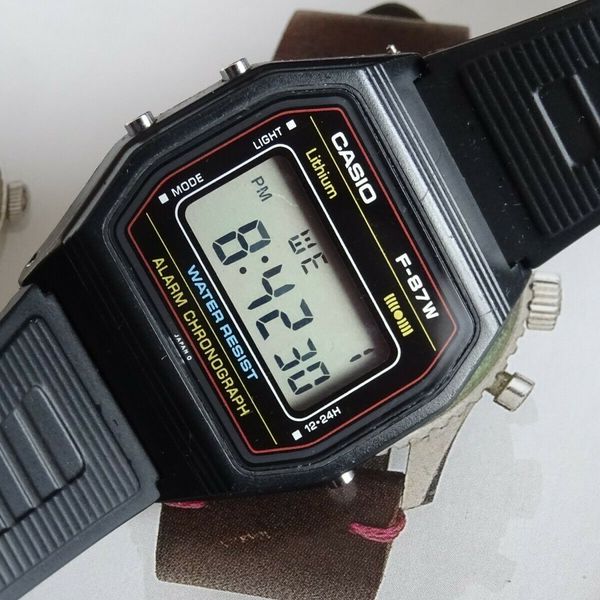 Casio Very Rare watch vintage f-87W module 595 JAPAN | WatchCharts