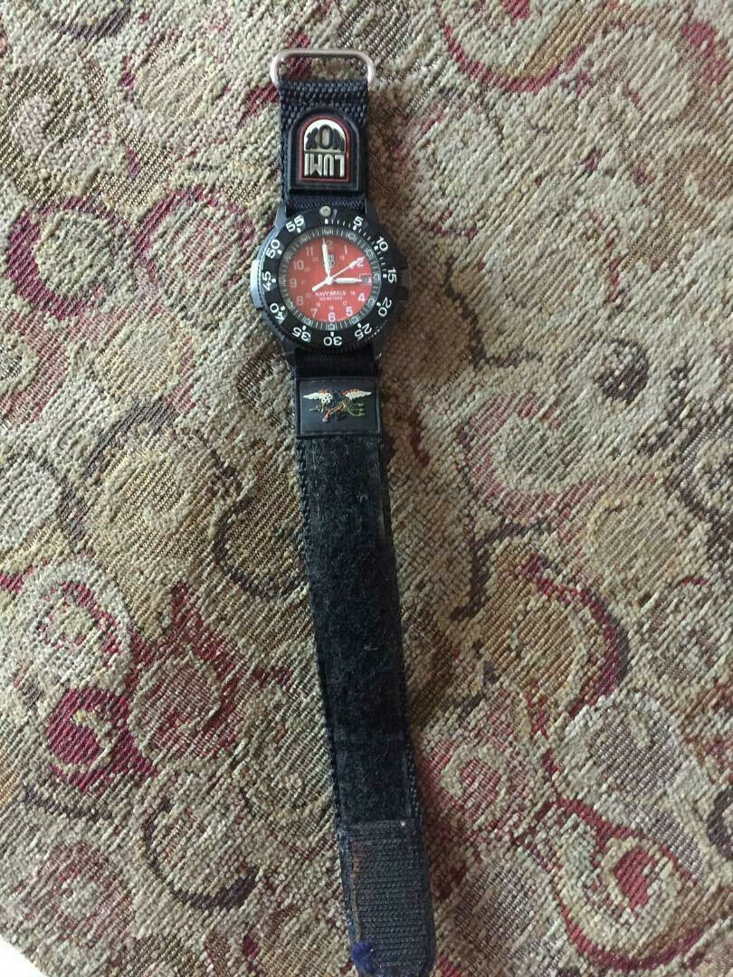 Luminox NAVY SEAL Watch Series 3000 Red | WatchCharts Marketplace