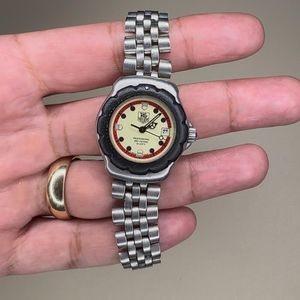 TAG HEUER FORMULA 1 PROF 371.513 BLACK BEZEL BLACKRED DIAL TAG HEUER FORMULA 1 PROF 371.513 BLACK BEZEL BLACKRED DIAL